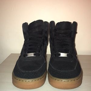 Nike Air Force 1 High Black Suede